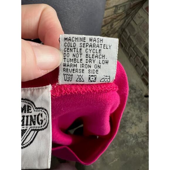 T-shirt Loony Toons sylvester tweety bird embroidered hot pink - Picture 9 of 9